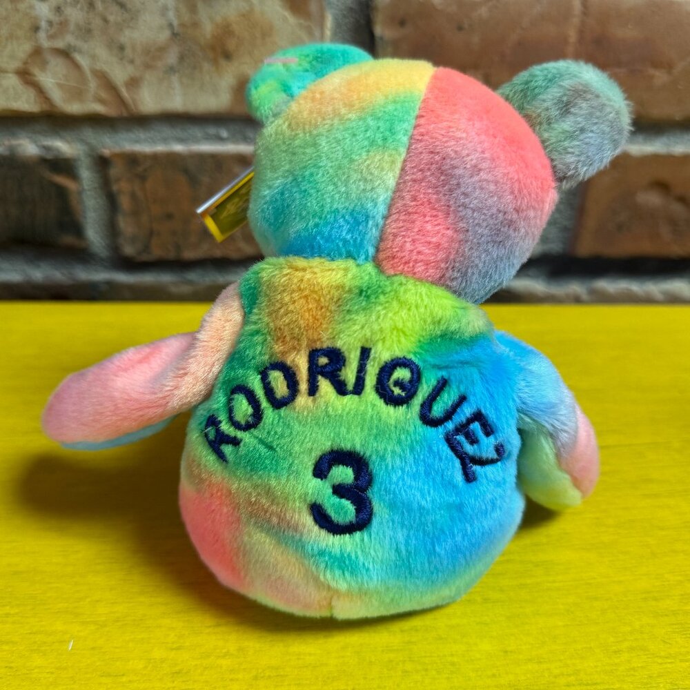 Salvino's Alex Rodriguez 1998 Bamm Beanos Beanie Babies MLB Baseball MWT